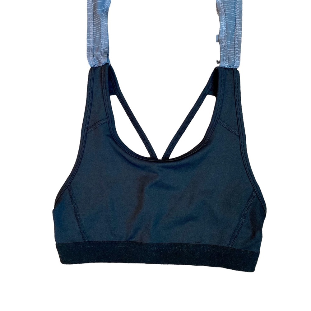 C9 Champion workout tank athletic tank top with attached black sports bra - Sz S - Picture 7 of 9